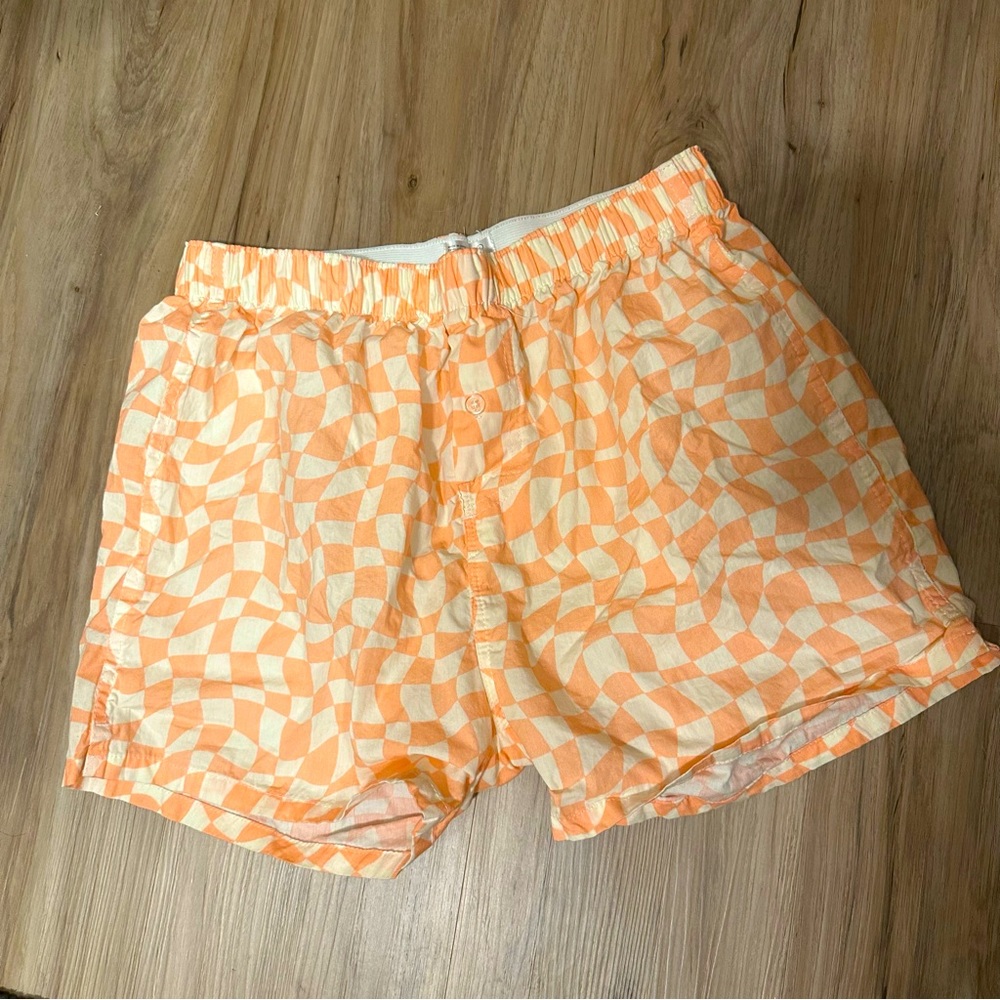 Urban Outfitters Checkered Boxer Shorts
